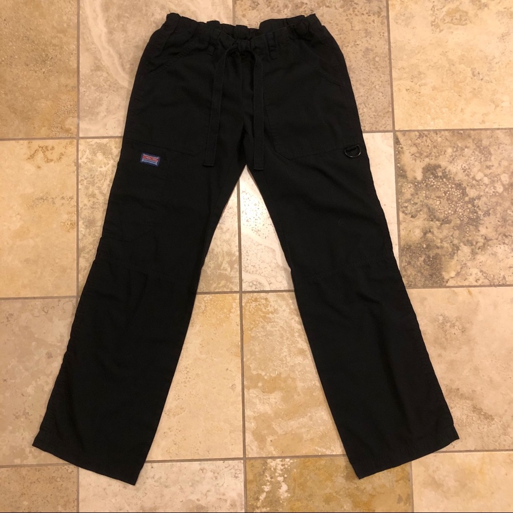 Cherokee Black Scrub Bottoms XXS